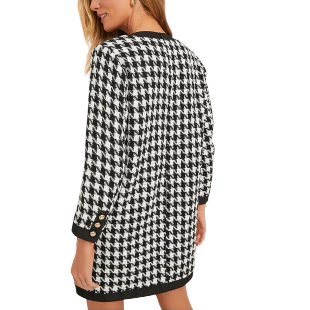 NWT Tuckernuck Pomander Place Coco Tweed Bow Dress L XL XXL - Picture 4 of 14